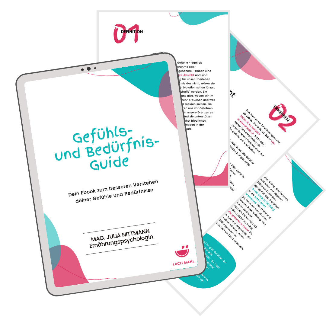 Mockup Gefühls- und Bedürfnis-Guide
